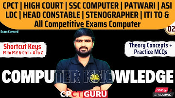 Shortcut Keys - Word, Excel, Windows, Web Browser | Computer Knowledge for Competitive Exams