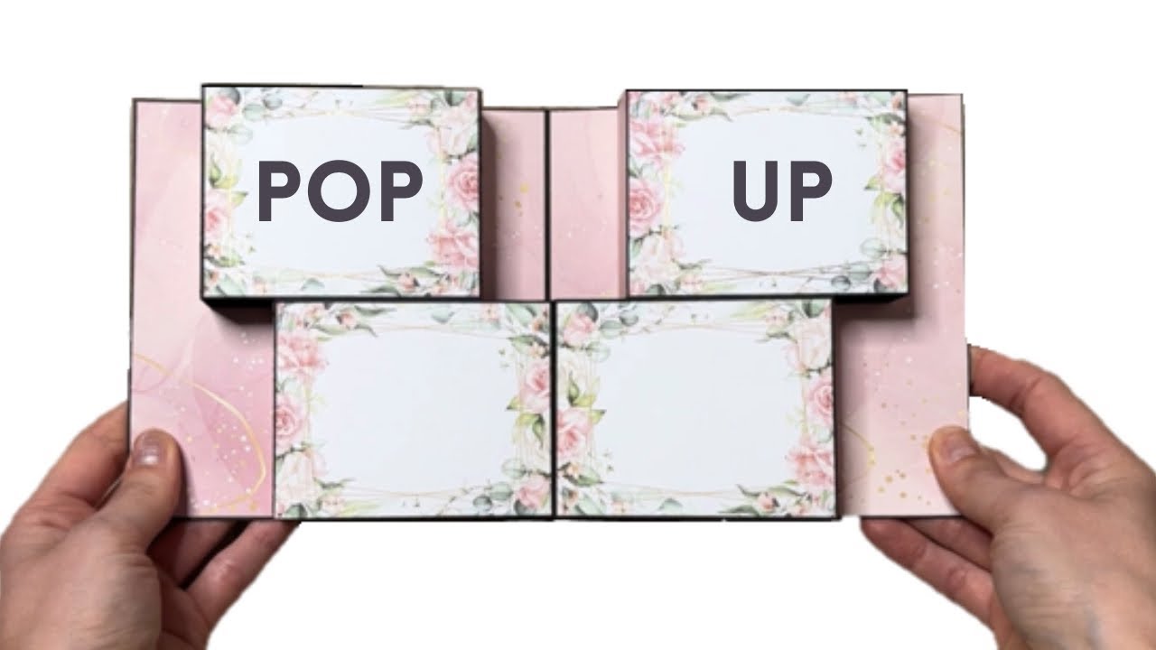 DIY Pop Up Card for 4 Photos