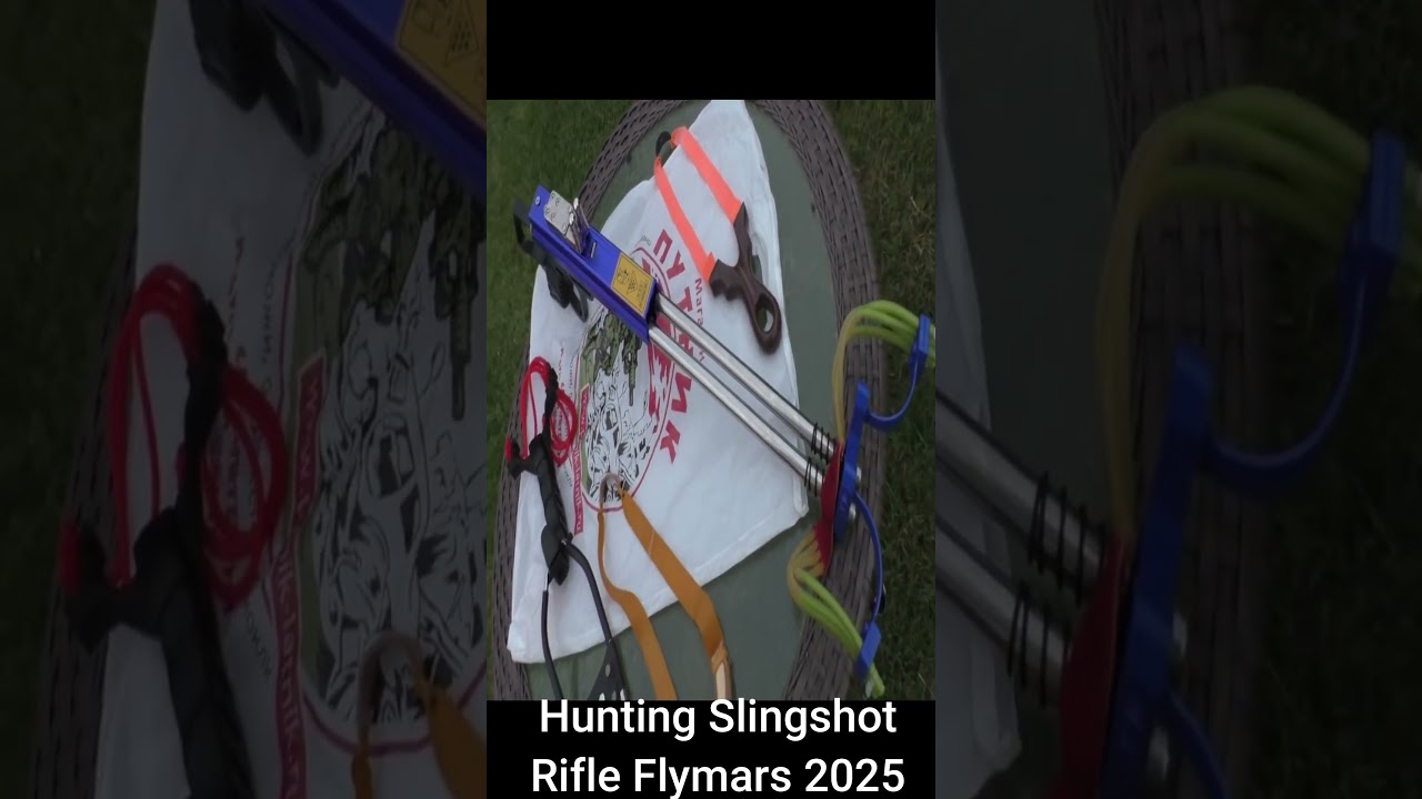 HUNTING SLING SHOT RIFLE FLYMARS 2025 -Amazing weapons that don't need gun powder 