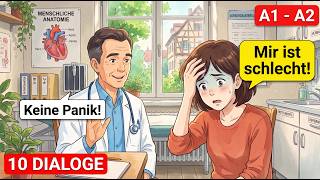 Finally understand what Germans really say | 10 real conversations | Emergencies, doctor & work (... screenshot 4