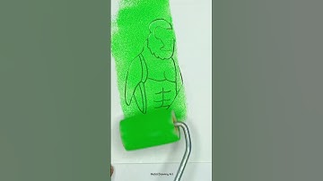 Chimpanzee Banana Green Shade Art #shorts #italianbrainrot