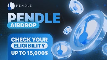 Crypto Airdrop | Made Up To 15000$ PENDLE Airdrop