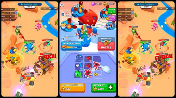 Merge Robots: 3D Fight - Android Gameplay