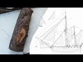 Model ship from a piece of wood. Bombardier Salamander. Part 1.