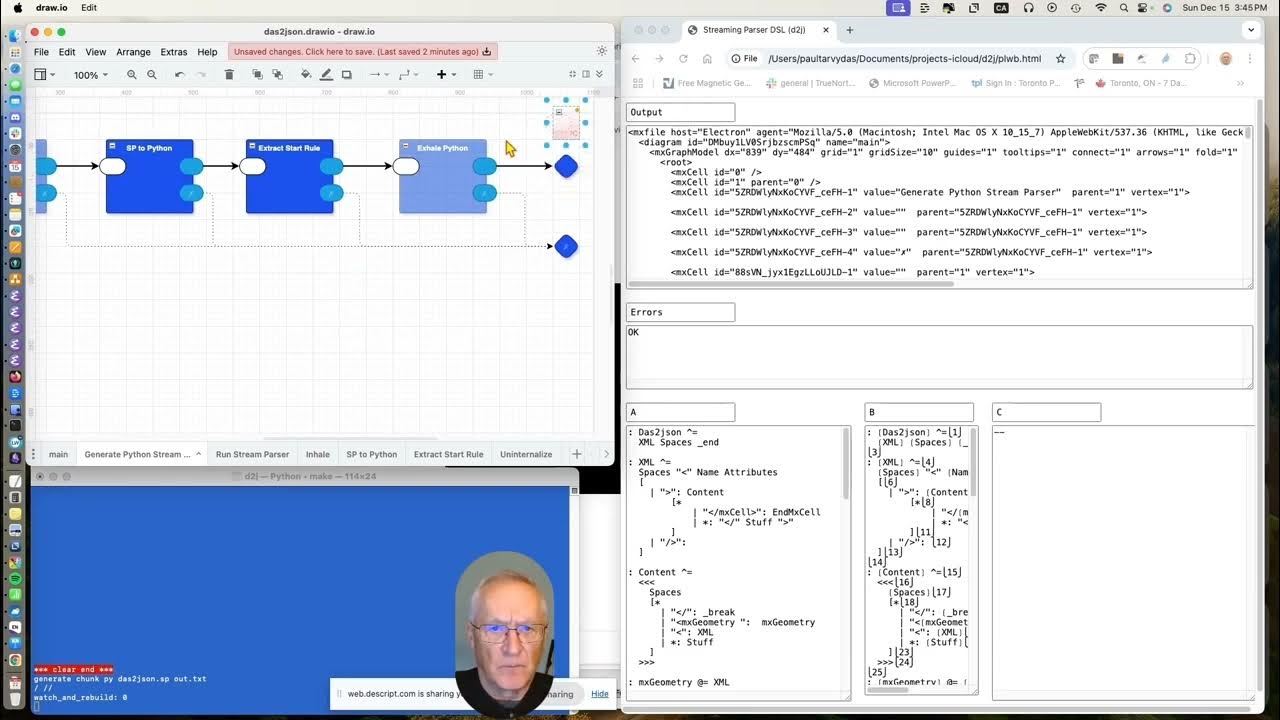 Generate And Run Python Code (part 4, probe to view generated Python ...