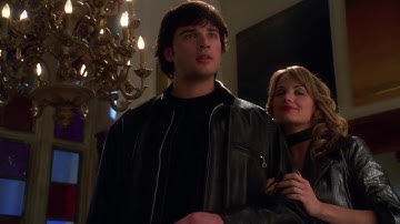 Kal and Lois crash lex and Lana. Engagement party Smallville season 6 episode 13 crimson review