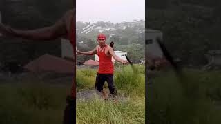 A Karatedo/CrossBaton Flying Attack1☠️
