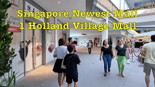 (NEW) One Holland Village Mall Walking Tour 4K #singapore #mall #shoppingmall #pocket3 #eveningwalk