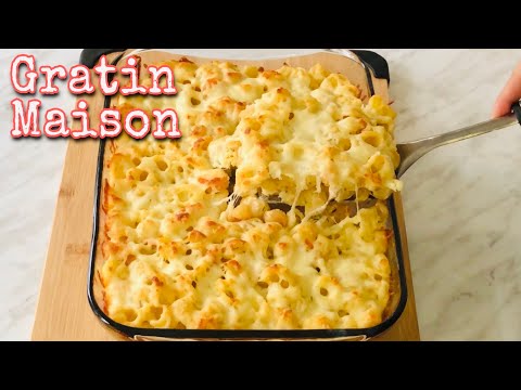 gratin-de-pÂtes-aux-crevettes.-recette-super-facile-et-rapide!-deli-cuisine