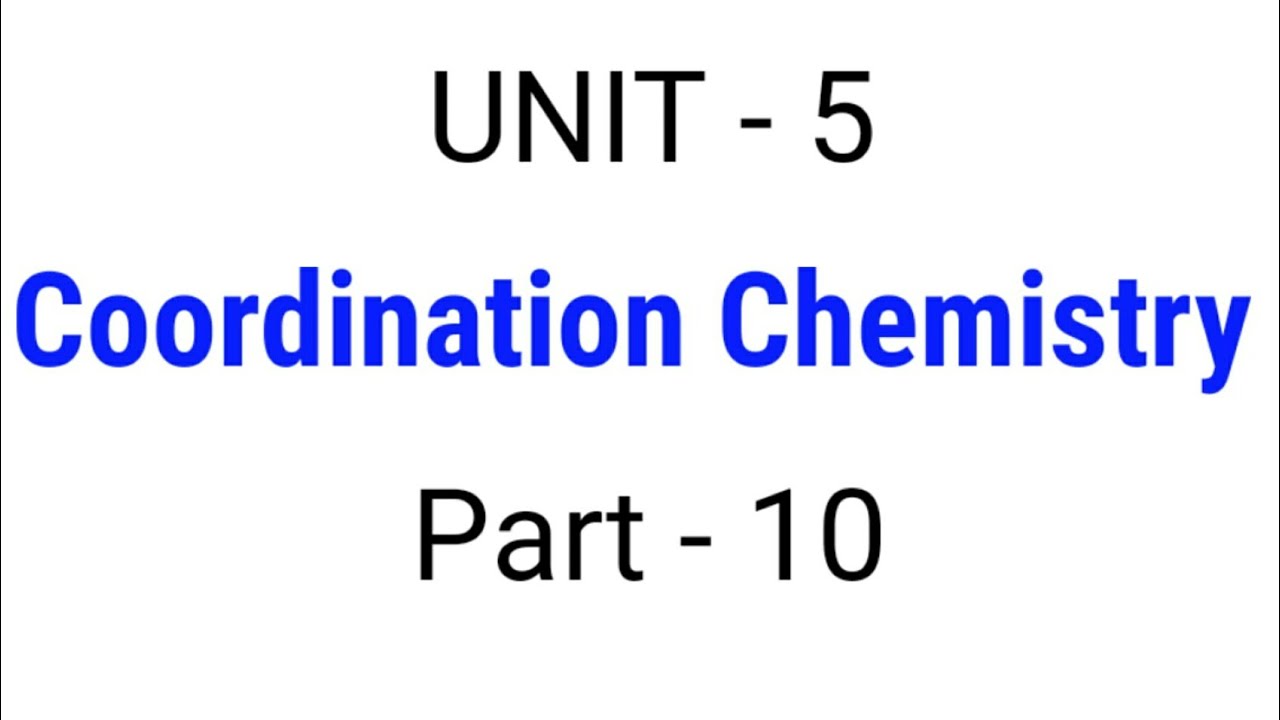 Evaluate Yourself - 2 | Coordination Chemistry | TN 12th Chemistry | Unit 5 | in Tamil | Part 10