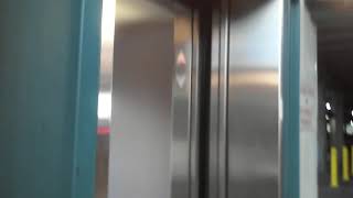 "Right" Elevator at the Nine Mile Station Parking Garage in Aurora, CO
