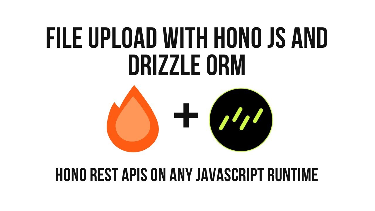 Quick Start with File Upload Using Hono JS and Drizzle ORM - YouTube