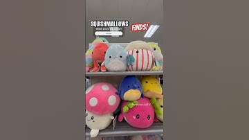 SQUISHMALLOWS Hunting‼️ #shorts #fyp #squishy #plushies #toys #cute #squishmallows #tjmaxx