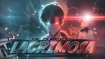 Solo Leveling - Lacrimosa🔥 [AMV/Edit] Quick (+FREE PROJECT FILE)