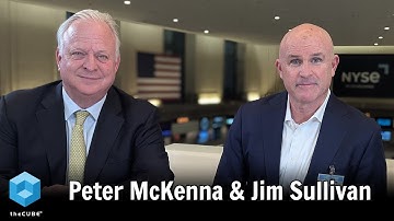 Jim Sullivan & Peter McKenna | theCUBE + NYSE Wired: AI Factories - Data Centers of the Future