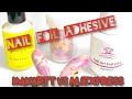 Nail Art Foil Adhesive Tutorial Makartt vs AliExpress Brand