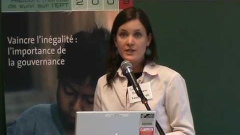 2009 Learning Forum: Panel B: Sarah Beardmore - Part 1 / 3