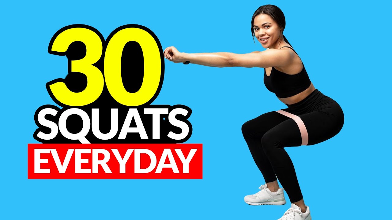 How 30 Squats Every Day Would Completely Transform Your Body || - YouTube