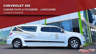 Limousine Funebre Chevrolet S10 Pickup Cia Interior Capitone Luxo