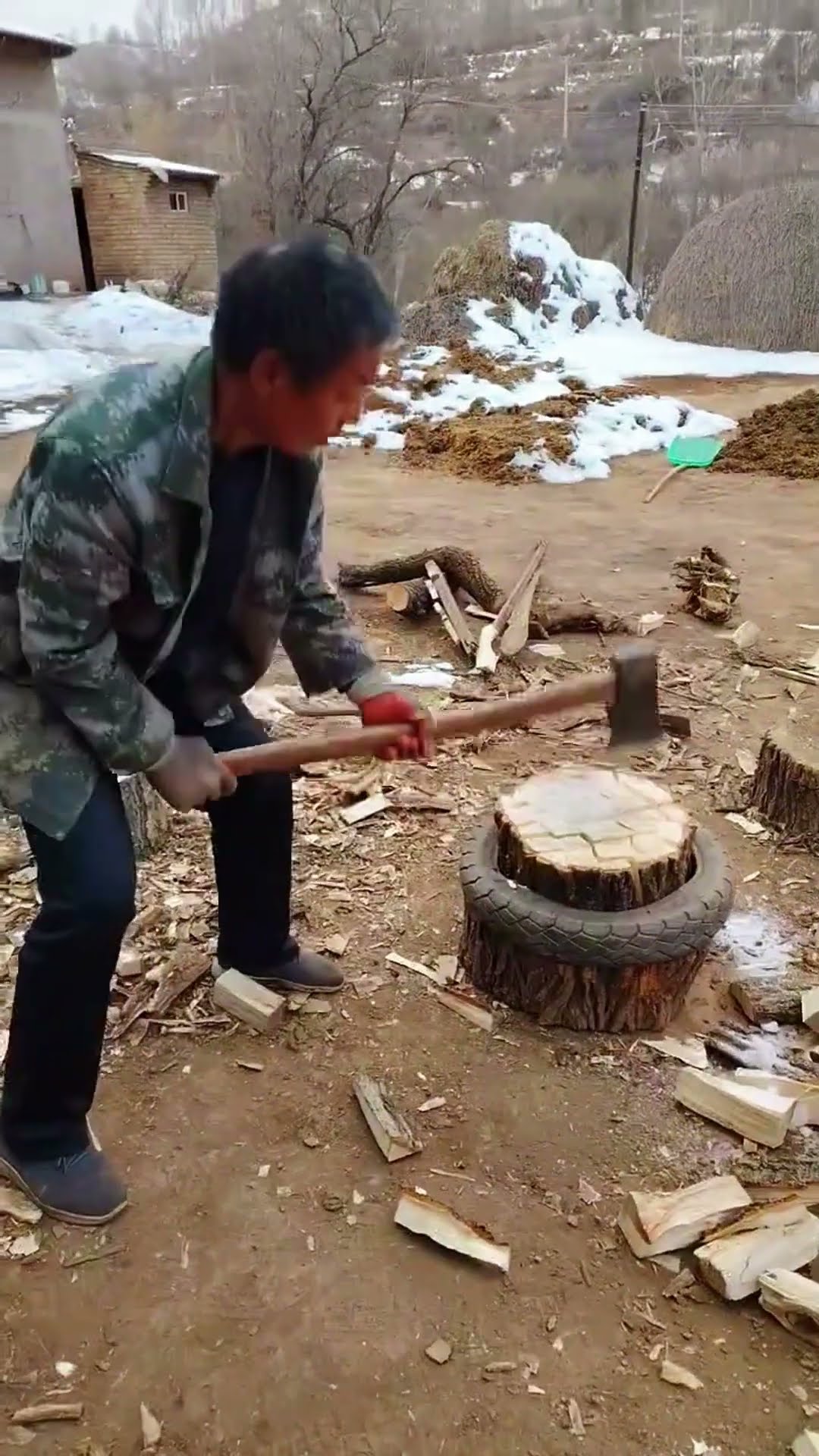 Fixed the chopping process- Good tools and machinery make work easy
