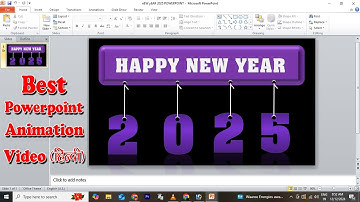 Happy New Year 2026 PowerPoint Presentation | New year 2026 Powerpoint Animation | #Powerpoint