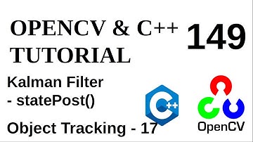 OPENCV & C++ TUTORIALS - 149 | Kalman Filter Post State | statePost()