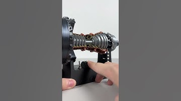 I got a 3D printed TR900 engine model!