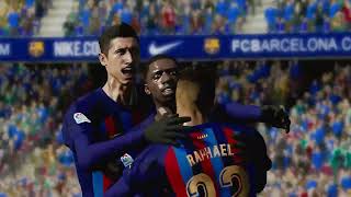 ماتش برشلونة وتوتنهام ناااري pes efootball