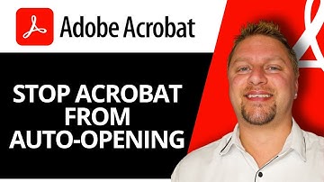 Hoe u kunt voorkomen dat Adobe Acrobat automatisch wordt geopend | Adobe Tutorial 2025