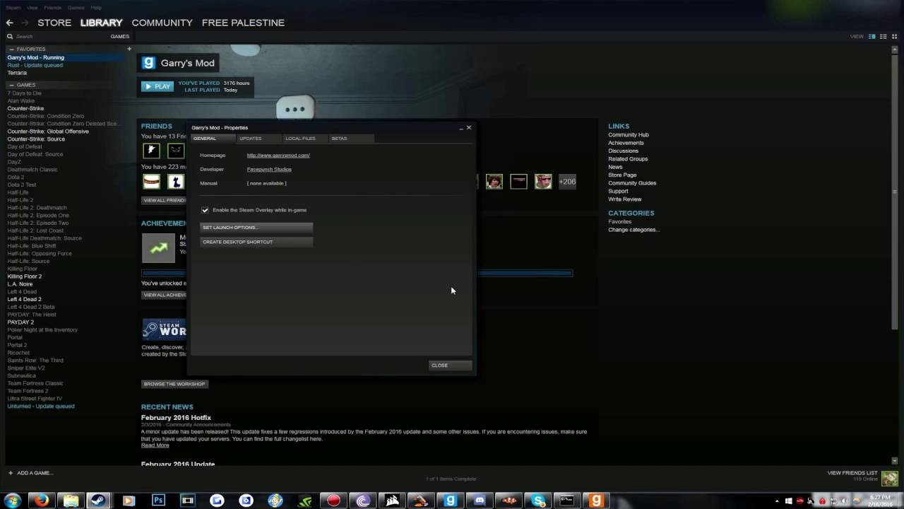 Garry's Mod System Requirements