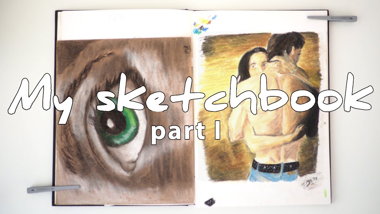 Sketchbook Flip through l Showing my old art l Episode 1 - YouTube