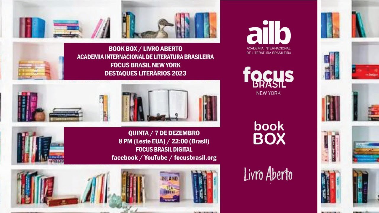 AILB ESPECIAL!

No programa que fecha a temporada das Quintas Literárias do FOCUS BRASIL DIGITAL, um especial reunindo todos os 14 vencedores dos DESTAQUES LITERÁRIOS 2023 da AILB - Academia Internacional de Literatura Brasileira, com apresentação de Carlos Borges e Nereide Santa Rosa!

✅ Quinta-Feira - 07 de DEZEMBRO
⌚ 8:00pm (hora leste EUA) | ⌚ 22h (hora de Brasília)

Assista no #focusbrasildigital (link na BIO):
👉 Facebook: @focusbrasilorg
👉 YouTube: @focusbrasil
👉 Site: www.focusbrasil.org

Prestigie 😊 Dê seu LIKE 👍 Compartilhe ⏩ Comente 📝

#focusbrasil #bookbox #brasileirosnomundo #brasileirosnoeua #brasileirosnojapao #brasileirosemportugal #brasileirosnaitalia #brasileirosemlondres #brasileirosnocanada #literatura #romance #escritor #notícias #books #contos #livros