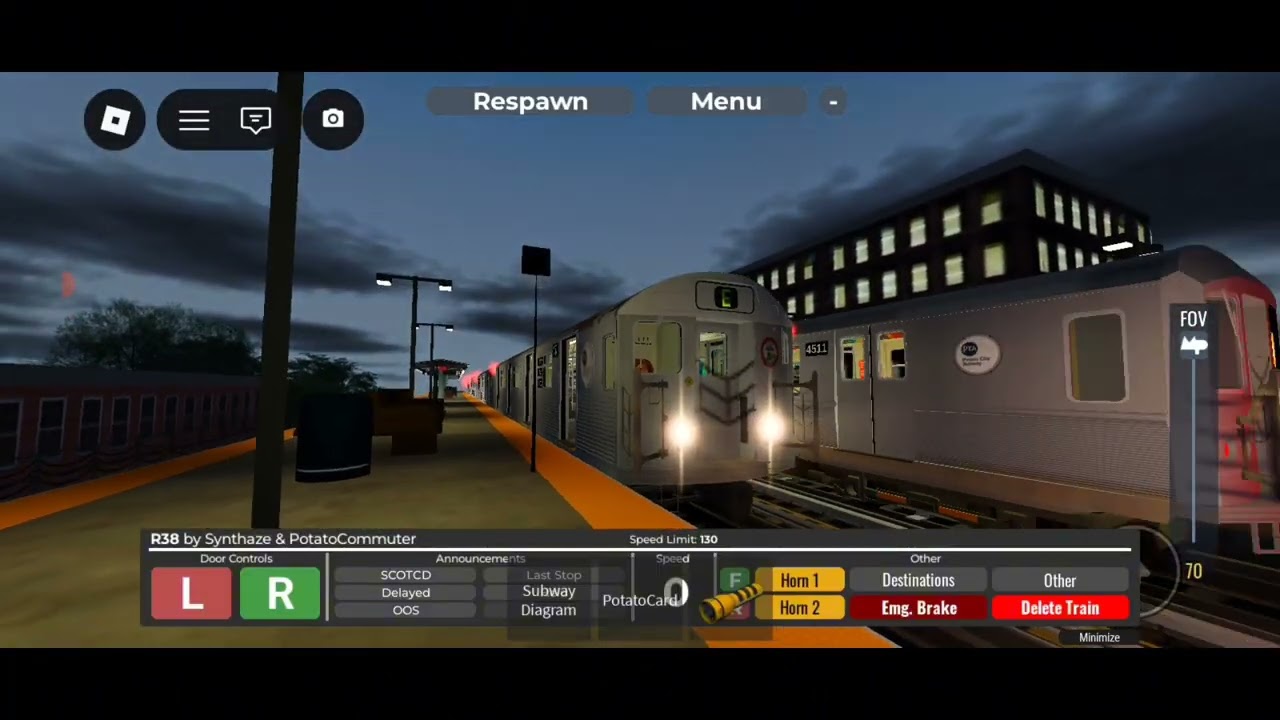 PTA Subway 5th Avenue Lines: R38 (E) Express Train from Halson Terminal to 57th Street (Weekend)