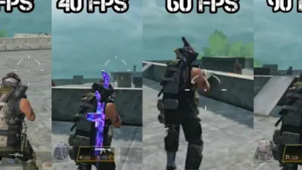 Low to Ultra Every Frame rate Using in cod mobile season 8 ft Realme 6 ...