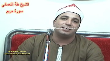 Sheikh Taha Nomani Surah Maryam | الشيخ طه النعماني سورة مريم | @MuhammadFawadTilawat
