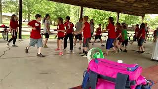 Square Dancing Corunna 4th grade 2016