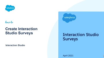 Marketing Cloud Personalization Surveys