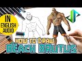 [DRAWPEDIA] HOW TO DRAW *NEW* BEACH BRUTUS from FORTNITE - STEP BY STEP DRAWING TUTORIAL