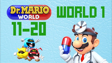 Dr. Mario World: World 1 part 2 stage 11-20