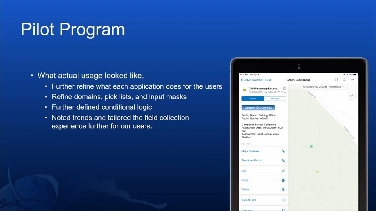 Missouri State Parks Asset Inventory and Management - 2020 Esri User Conference