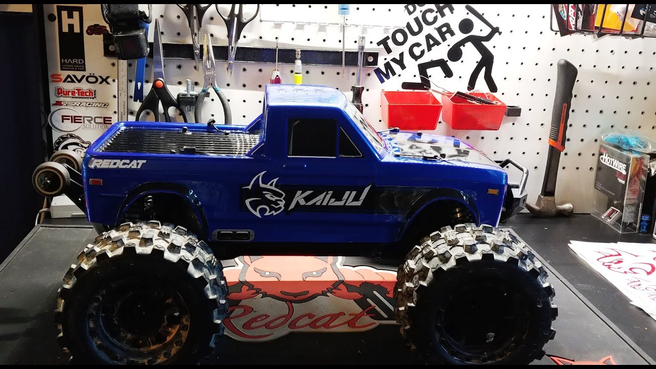 Redcat Kaiju Maintenance- Pinion, Center and Rear Diff access and