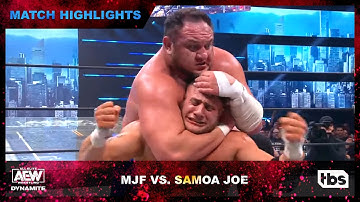 MJF And Samoa Joe Battle For The AEW World Title | AEW Dynamite | TBS