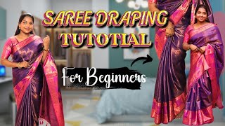 Saree D Tutorial New Techniques For Beginners