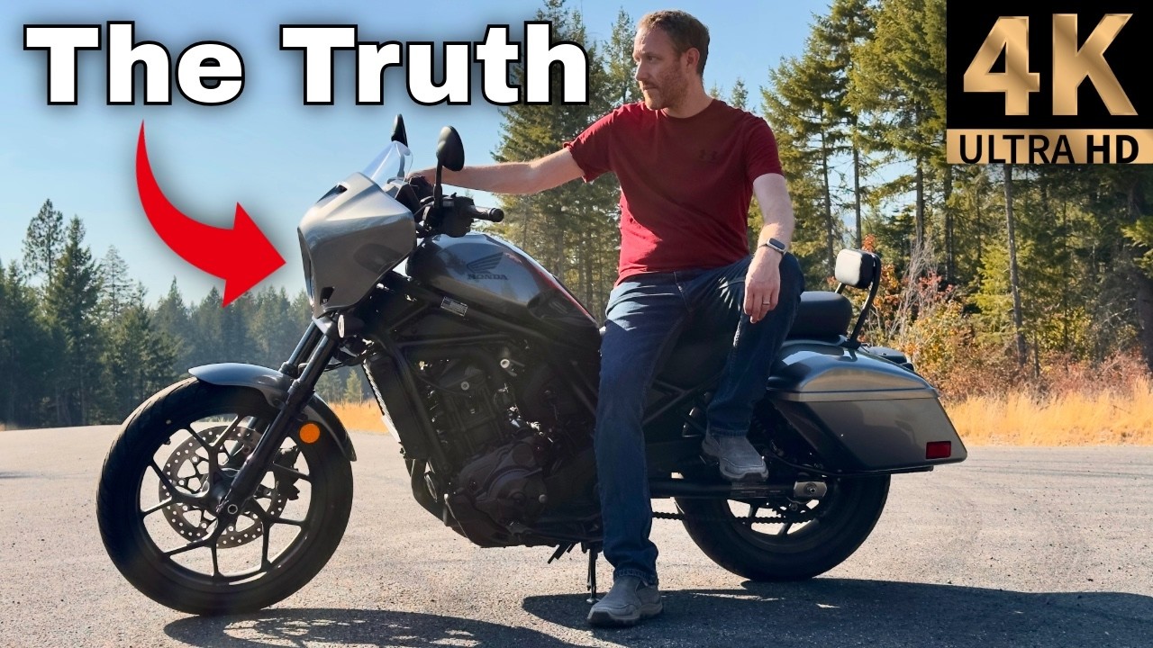 Honda Rebel 1100T DCT 2025 года — полный обзор и впечатления от езды