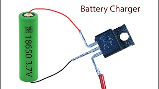 Make a 18650 Battery Charger, Simple Electronic Project