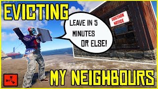 EVICTING My NEW Neighbours Before I RAID THEM!! - RUST (Ep 3) EVICTING My NEW Neighbours Before I RAID THEM!! - RUST (Ep 3)