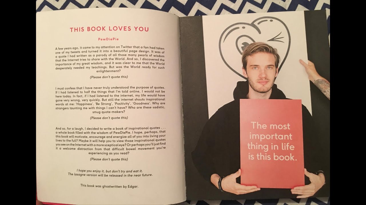 pewdiepie book review