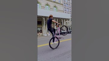 Can You Dribble Your BIke? #shorts #bikelife #wheelie