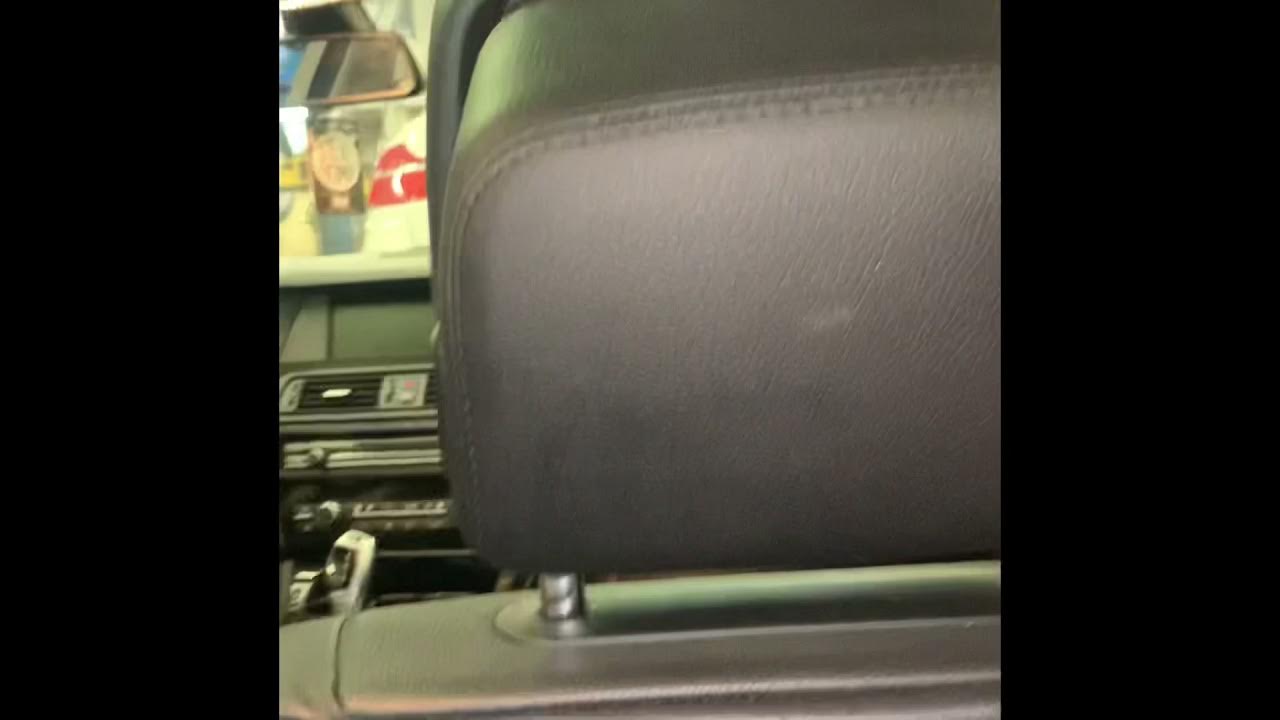 BMW 528 f10 active headrest airbag YouTube