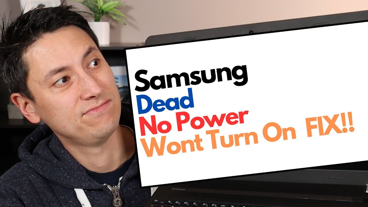 Samsung Laptop Computer Dead / No Power / Wont Turn On Fix YouTube